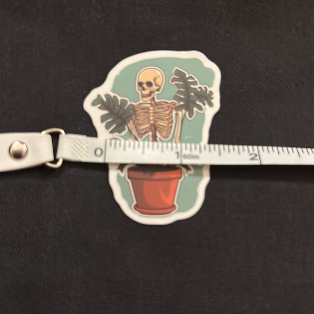 Floral skull stickers/decals - Picture 2 of 6